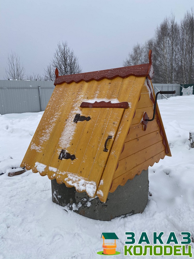 копка колодцев зимой